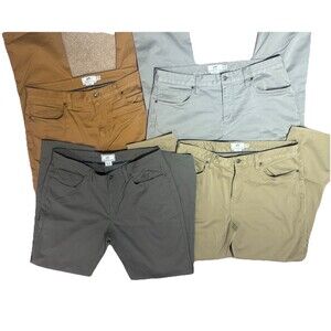 Southern Tide Lot Of 4 Pants Men's 35x30 Khaki /gray Pants Casual Performance
